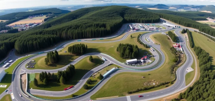 Image du circuit de Spa-Francorchamps