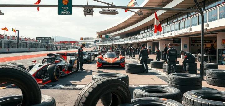 Défis de gestion de pneus au circuit de Barcelone