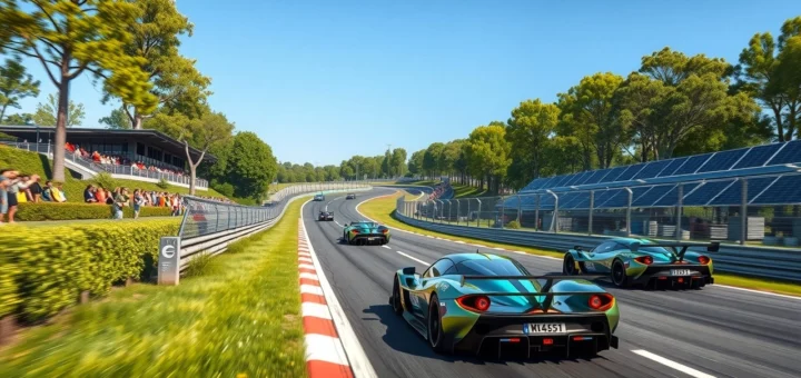 Une illustration des enjeux environnementaux dans les sports automobiles.