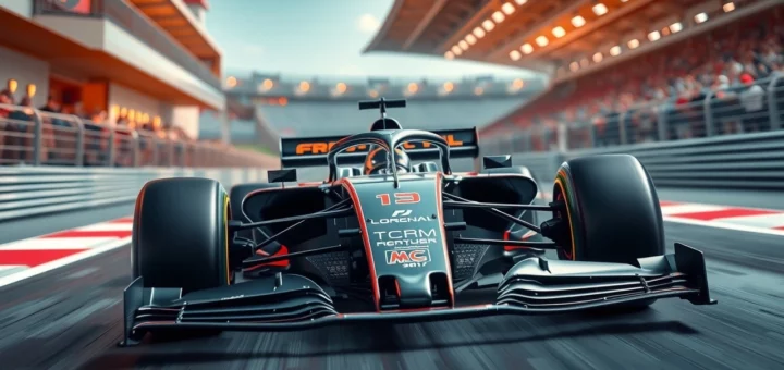 Une image montrant l'impact des techniques de fabrication additive sur une voiture de Formule 1