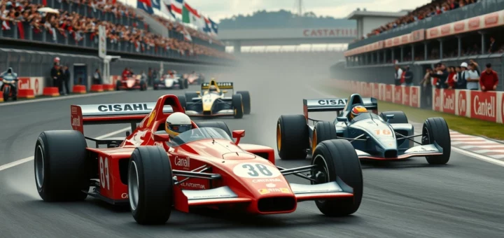Illustration des rivalites historiques entre les ecuries de F1.
