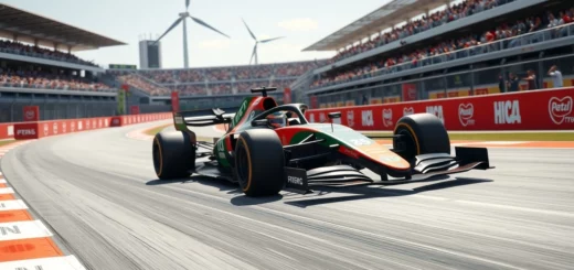 Illustration des tendances en matière de production de carburant durable en Formule 1.