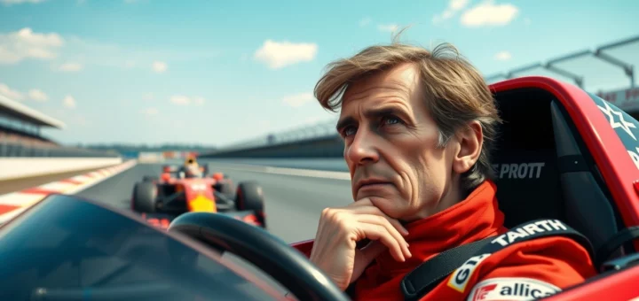 Alain Prost réfléchissant à la domination de Max Verstappen en Formule 1.