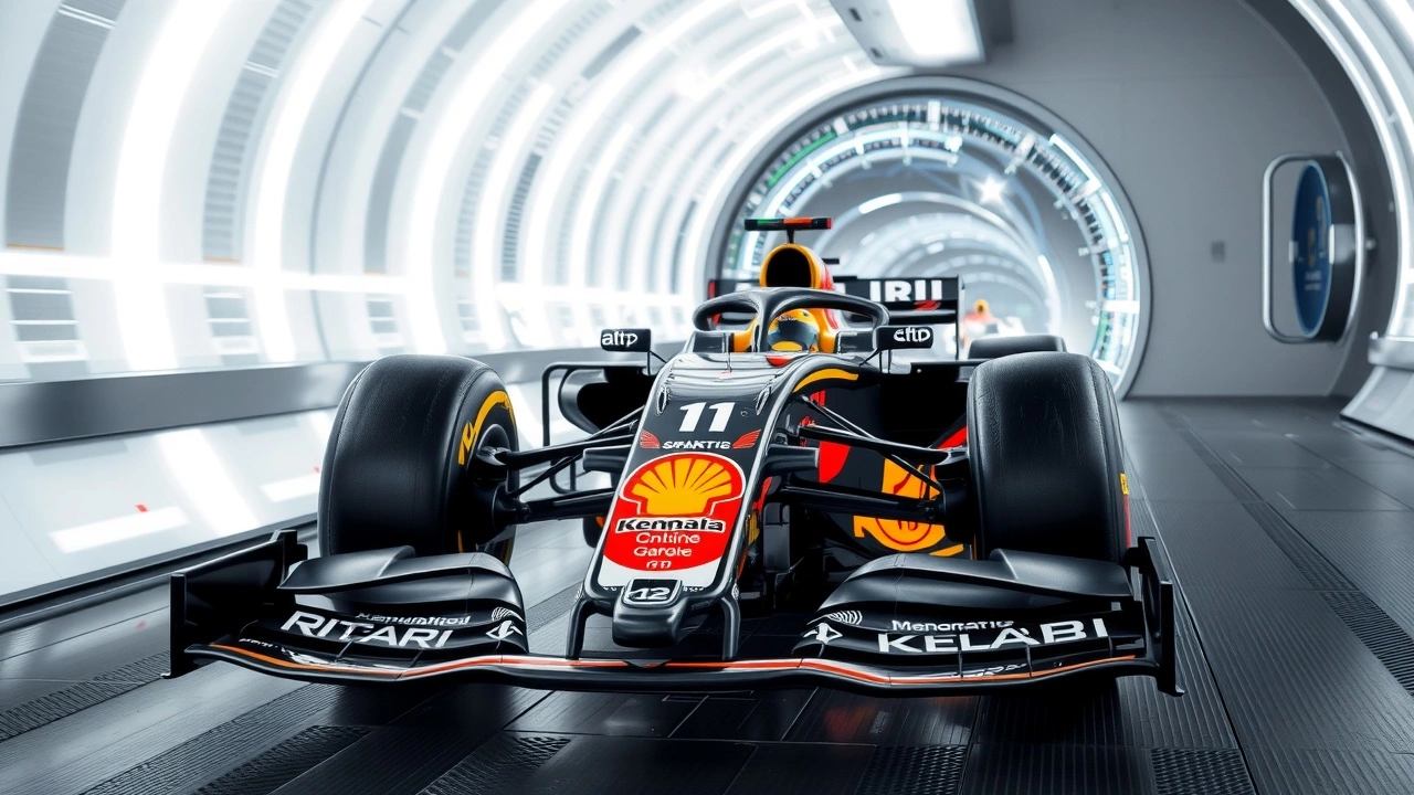 Analyse de la dynamique des fluides sur une voiture F1