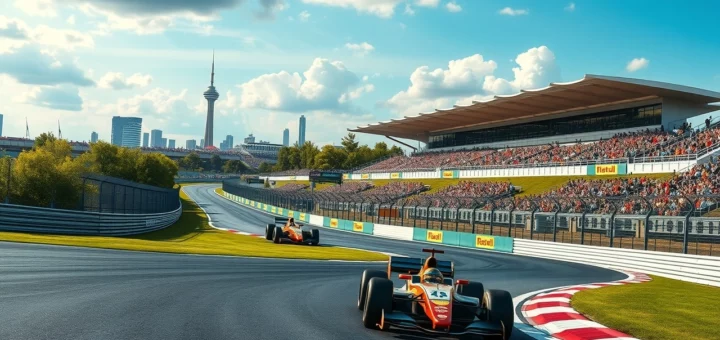 Une image représentant l'évolution des circuits de Formule 1 et leur impact sur les courses.