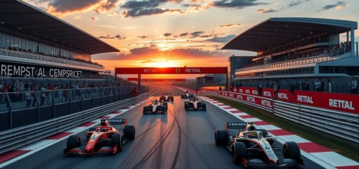 Un circuit de F1 illustrant des mesures de sécurité avancées en hommage à Jules Bianchi.