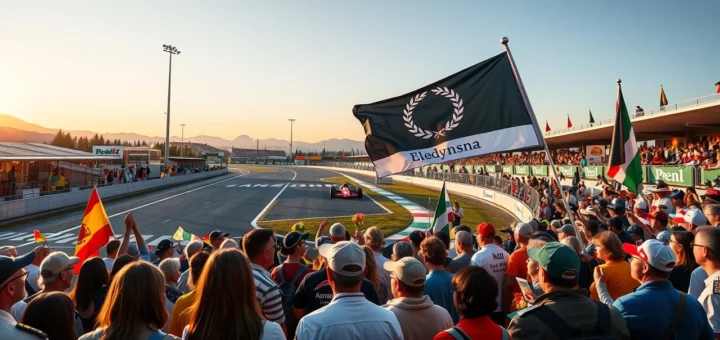 Hommage à Ayrton Senna à Imola, trente ans après sa mort.