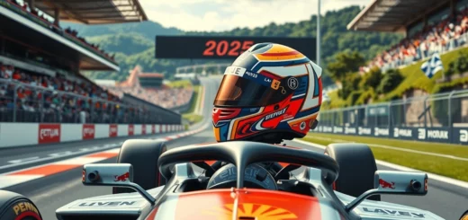 Hommage à Jules Bianchi au Grand Prix de Suzuka 2025 avec un casque spécial de Charles Leclerc.