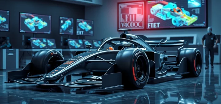 L'impact des technologies de simulation sur la conception des monoplaces de F1 modernes