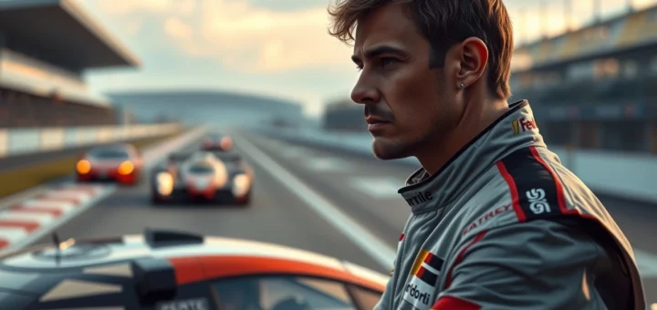 Nicolas Prost en tant que pilote, fusion d'héritage familial et ambitions personnelles.