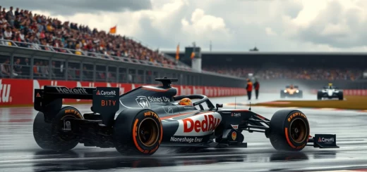 Un champ de course de Formule 1 illustrant l'influence de Jules Bianchi sur la sécurité.