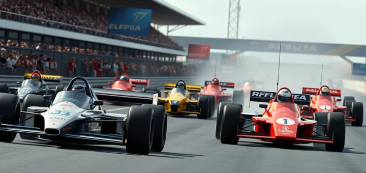 Illustration des rivalités marquantes de l'histoire de la Formule 1