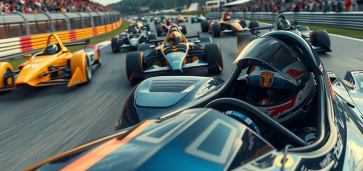 Une illustration des défis de la sécurité dans les sports automobiles, mettant en avant des technologies et normes évolutives.