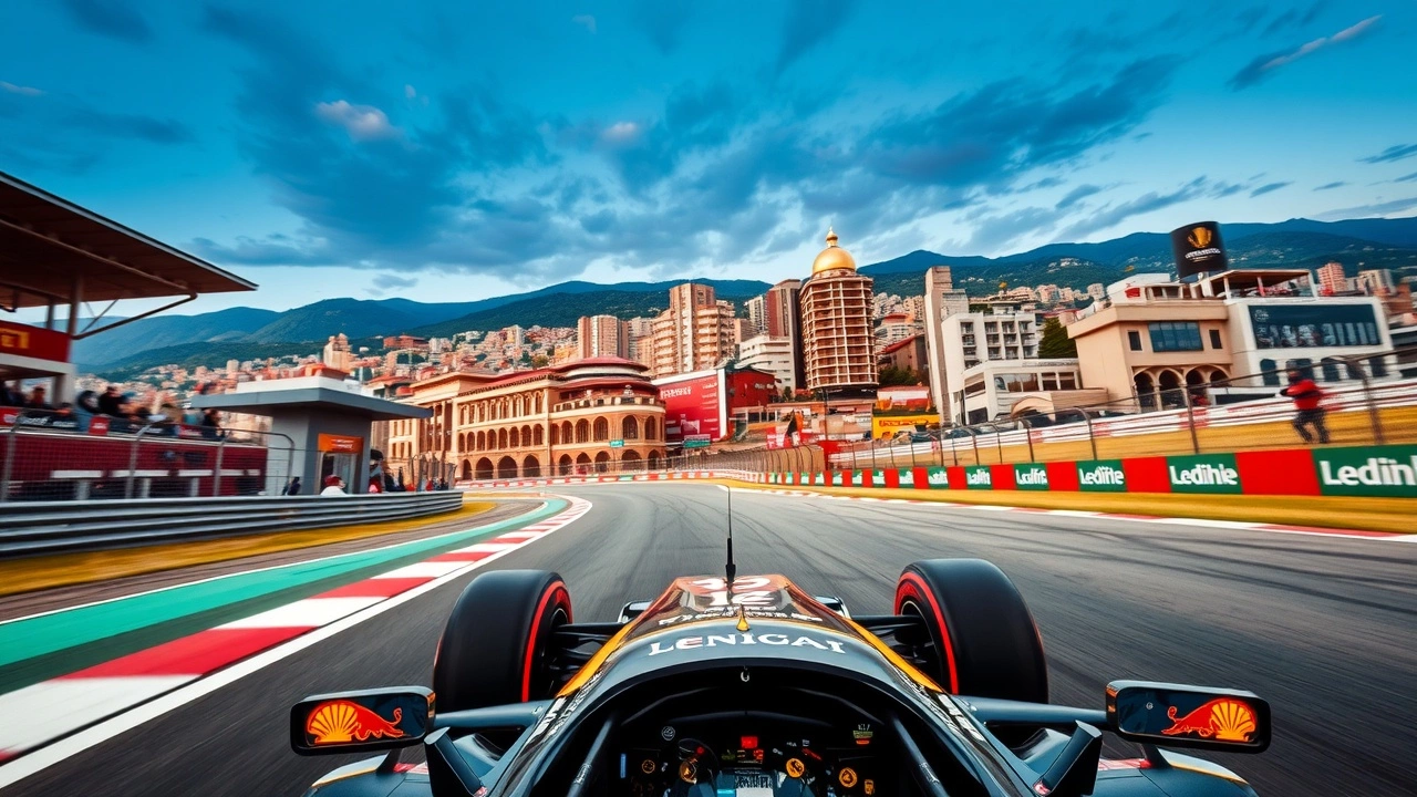 voiture de Formule 1 au Grand Prix de Mexico