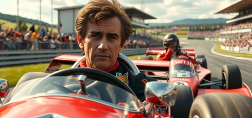 Un moment du Grand Prix de France 2025 avec Alain Prost et Jean Alesi.