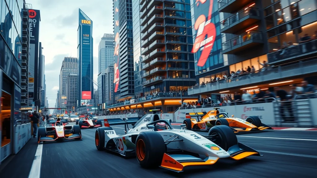 Une illustration de la montée des circuits urbains en Formule 1 moderne.
