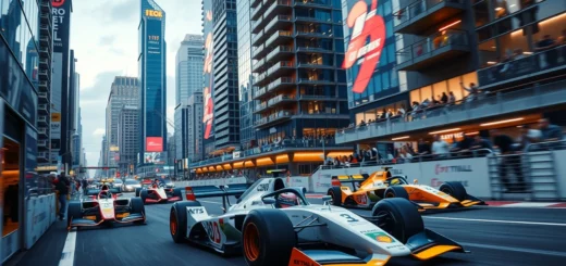 Une illustration de la montée des circuits urbains en Formule 1 moderne.