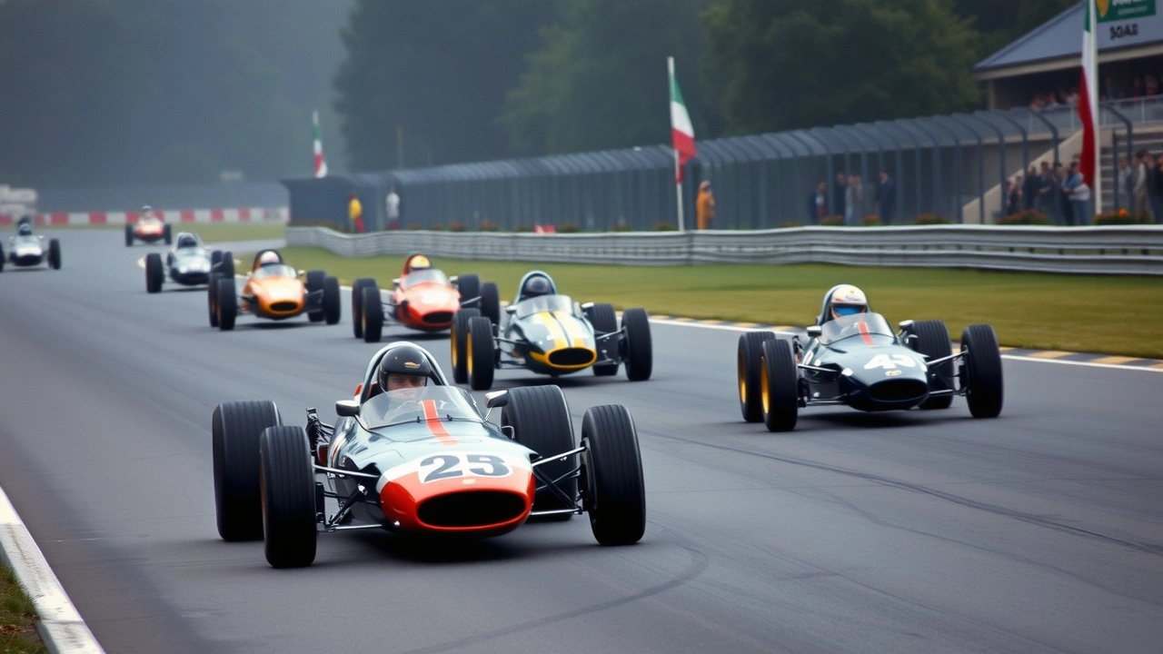 voiture de course de formule 1 des annees 1960