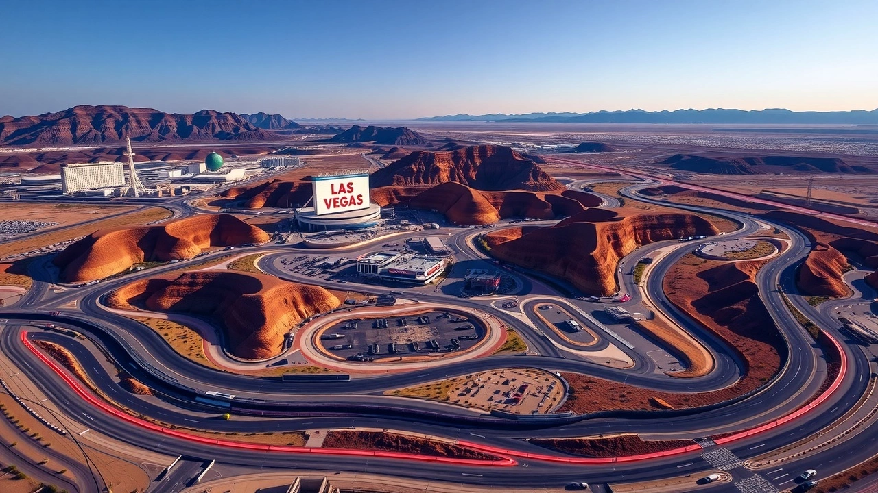 circuit de Formule 1 de Las Vegas en détail