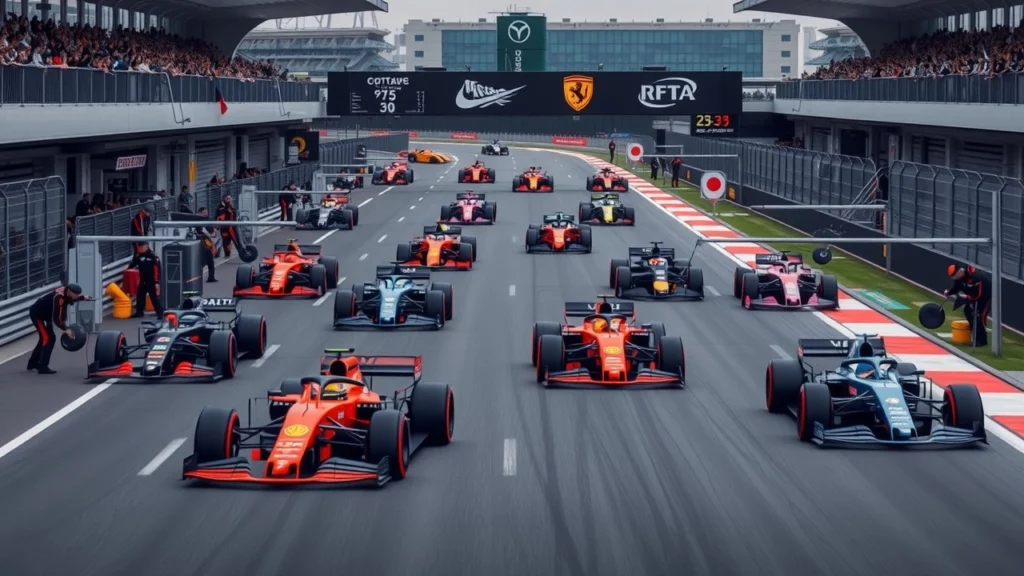 Illustration des stratégies de réussite des écuries de Formule 1 en 2023.