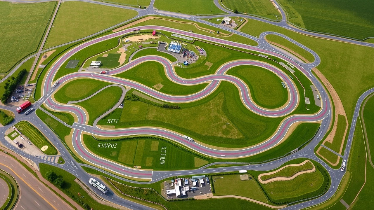 vue realistic du circuit de Zandvoort et ses caracteristiques