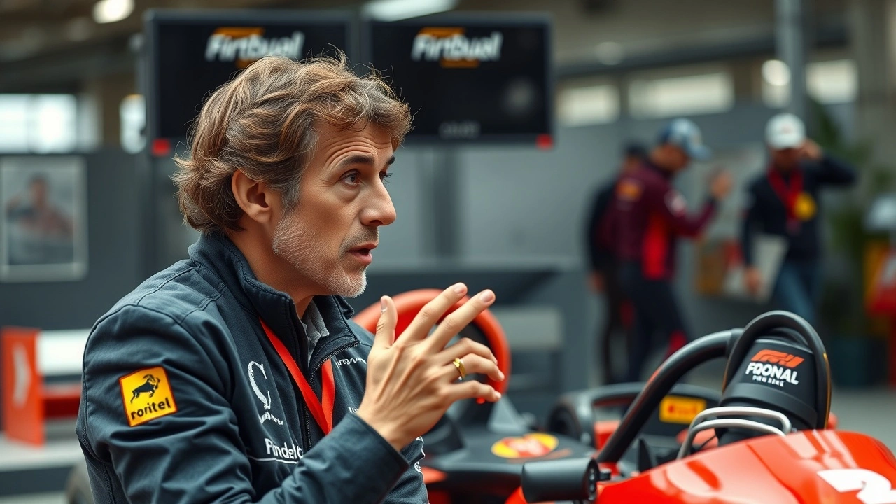 Alain Prost en discussion sur le développement durable en F1