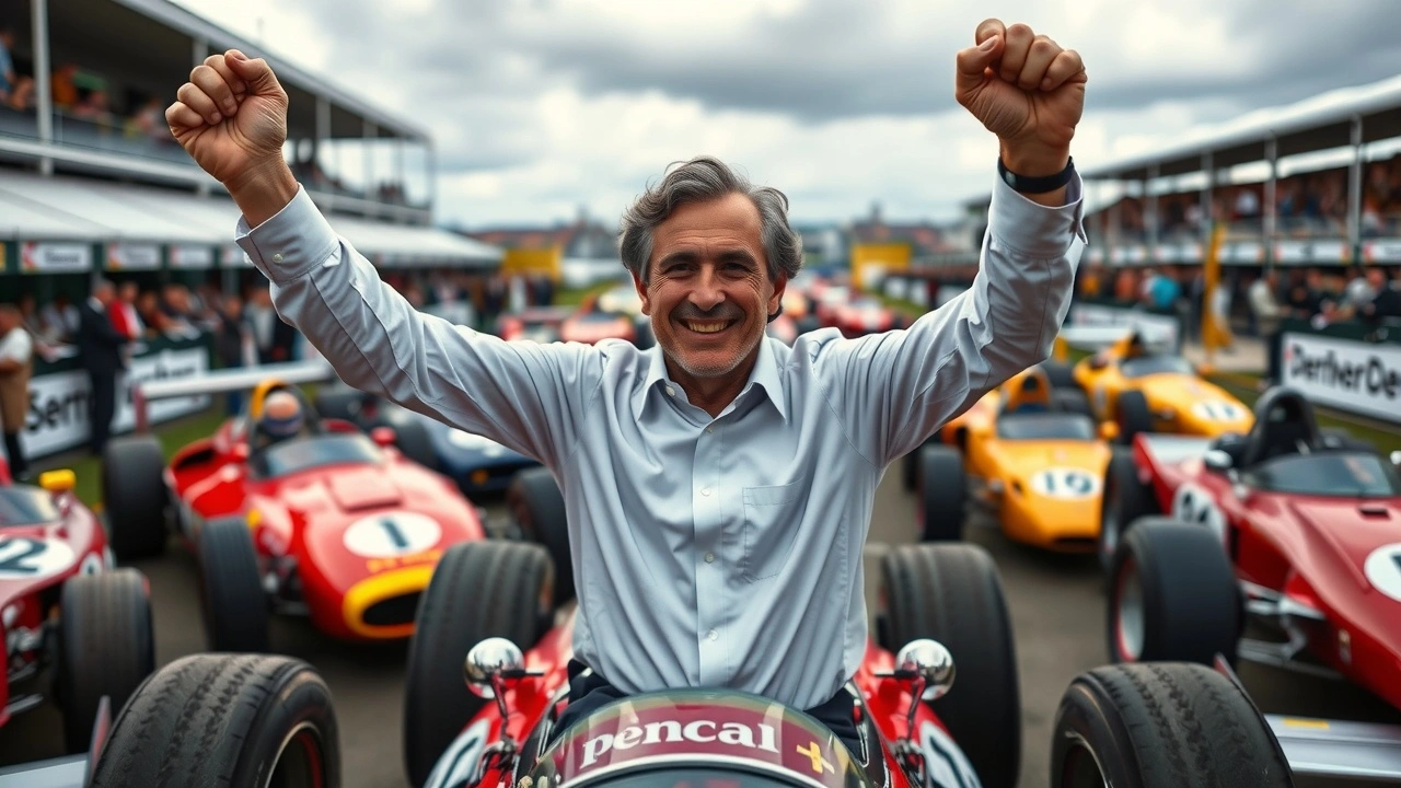 Alain Prost au Festival of Speed de Goodwood 2025