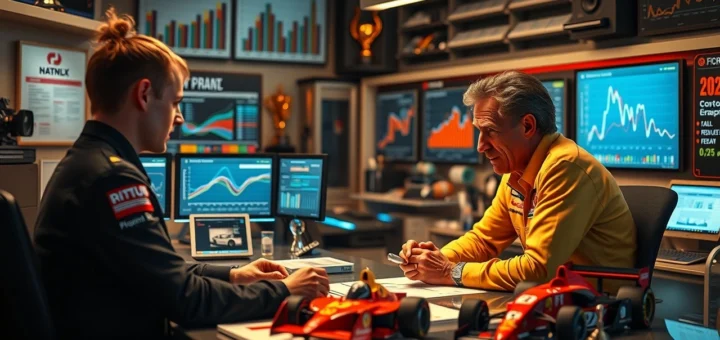 Alain Prost analysant l'impact de la culture d'entreprise sur la performance des équipes de Formule 1