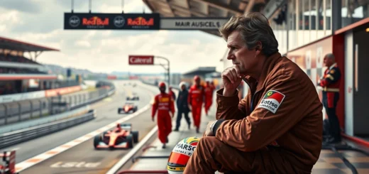 Alain Prost réfléchissant à l'évolution des règlements de sécurité en Formule 1