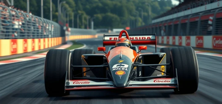 Une image illustrant l'influence du style de conduite d'Ayrton Senna sur les pilotes de Formule 1 contemporains.