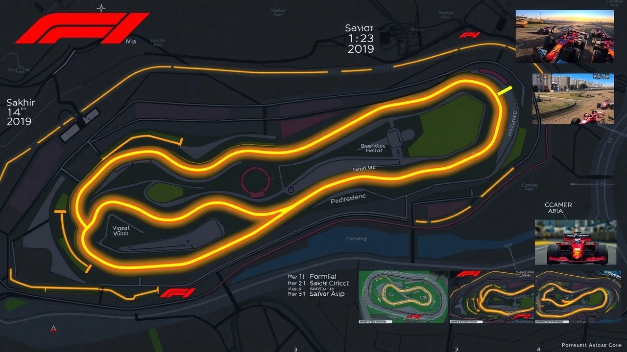 comparaison des circuits de Formule 1