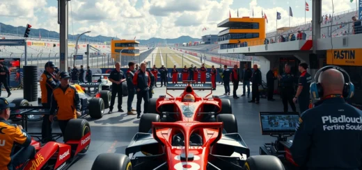 Une vue des coulisses du circuit d'Austin avec les défis uniques pour les écuries de Formule 1.