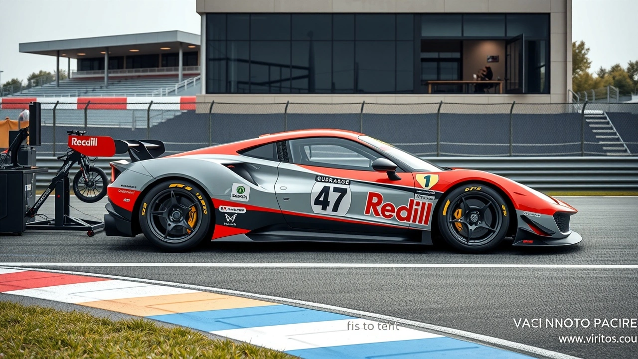 course real avec voiture et course virtuelle avec simulateur