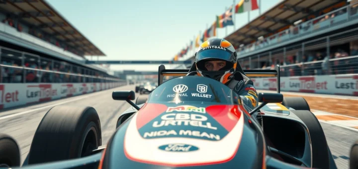 Nicolas Prost en pleine action avec sa nouvelle equipe de course d endurance en 2025