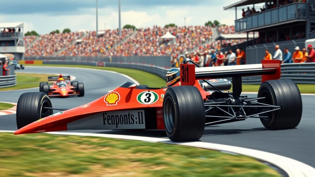 Une scène de course légendaire avec Alain Prost et son histoire d'erreurs mémorables.