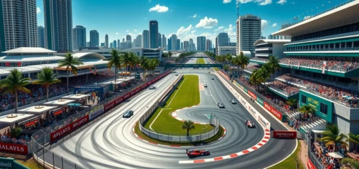 Les défis inédits du circuit de Miami pour les pilotes de Formule 1