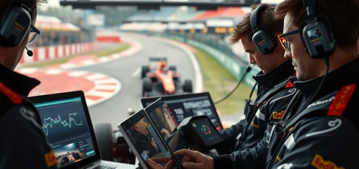 L'importance des données en temps réel pour les décisions stratégiques en Formule 1.