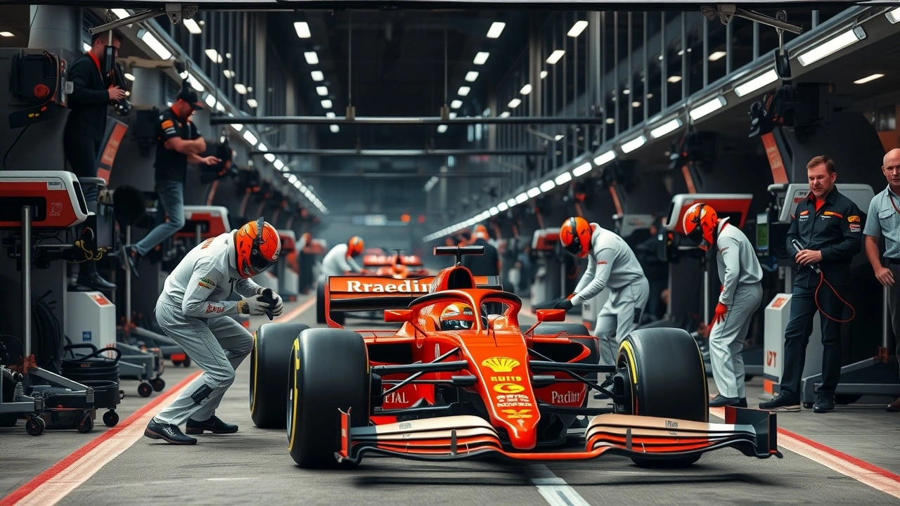 équipes de Formule 1 au circuit d'Austin