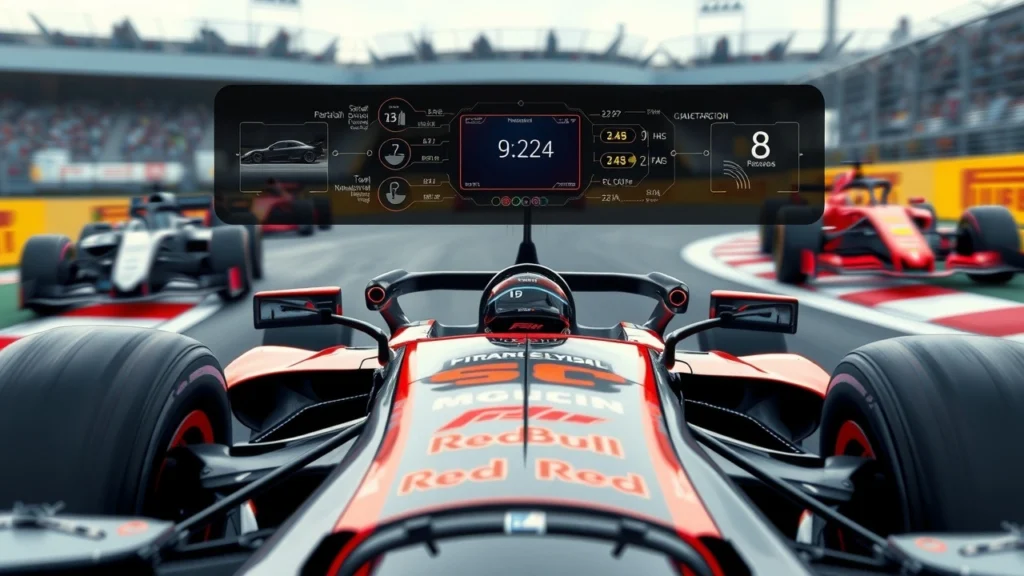 Illustration des systèmes d'assistance à la conduite en Formule 1
