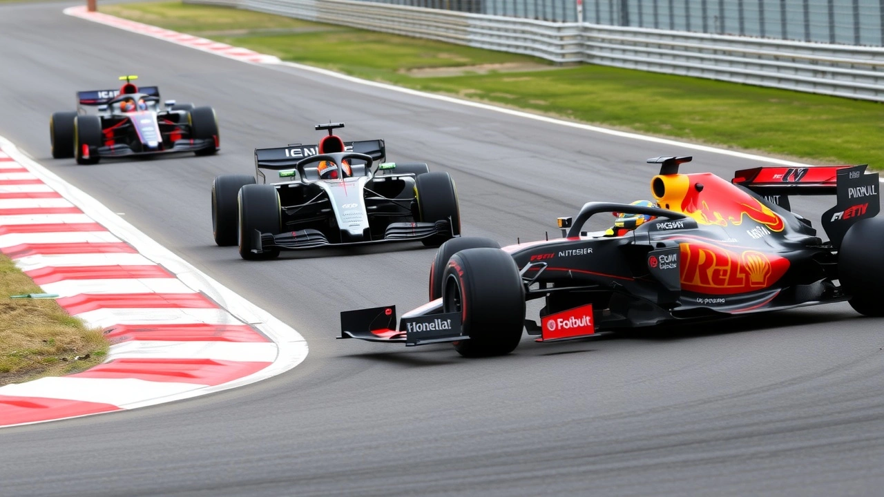 voitures de Formule 1 avec des modifications de reglément