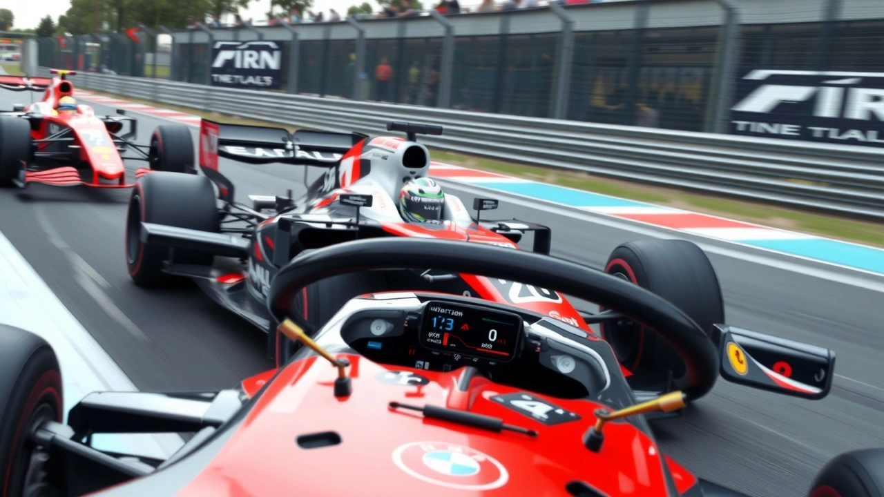 voiture de Formule 1 avec des caracteristiques de sécurité