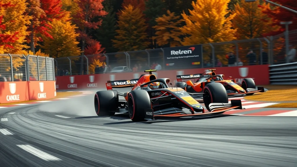 Verstappen poursuit McLaren lors du Grand Prix du Canada 2025