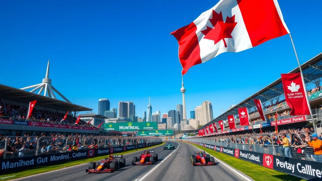 Image illustrant le Grand Prix du Canada à Montréal en 2025.