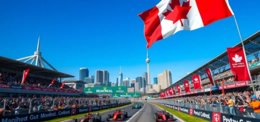 Image illustrant le Grand Prix du Canada à Montréal en 2025.