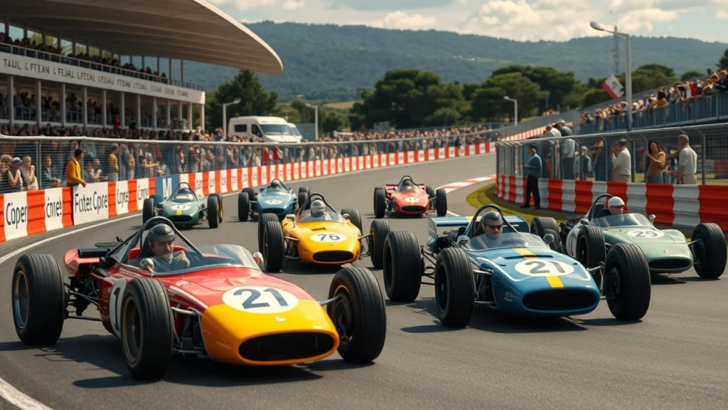 Le Grand Prix de France Historique 2025 avec Alain Prost et Jean Alesi au Circuit Paul Ricard.