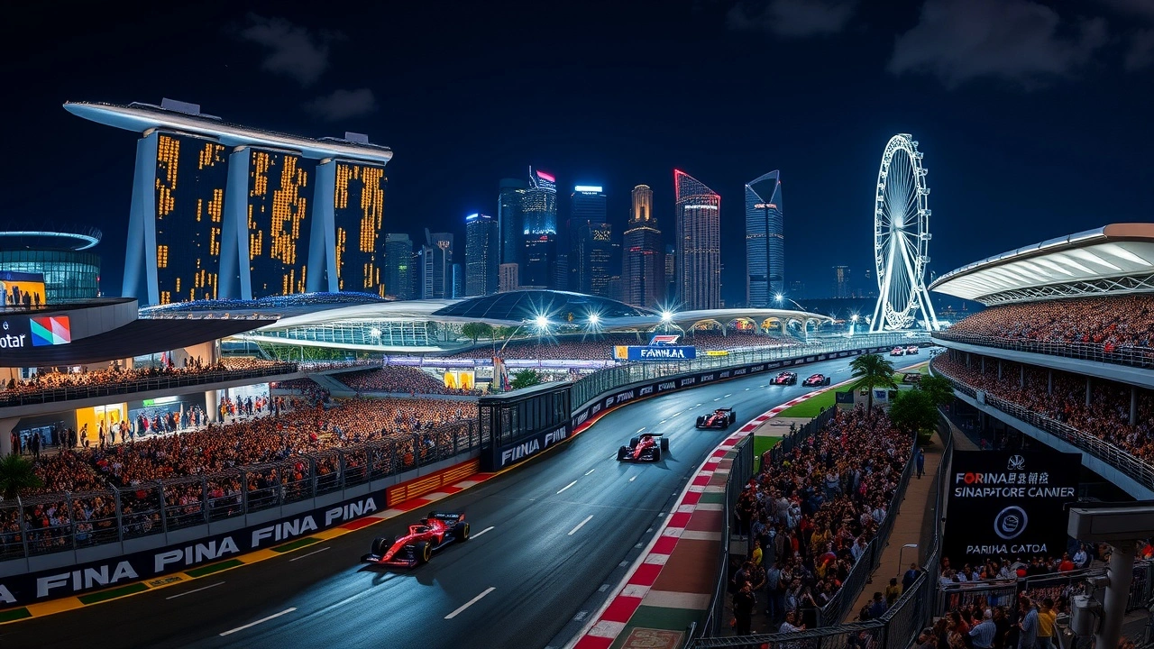 Le Grand Prix de Singapour : un parcours nocturne chargé de défis pour ...