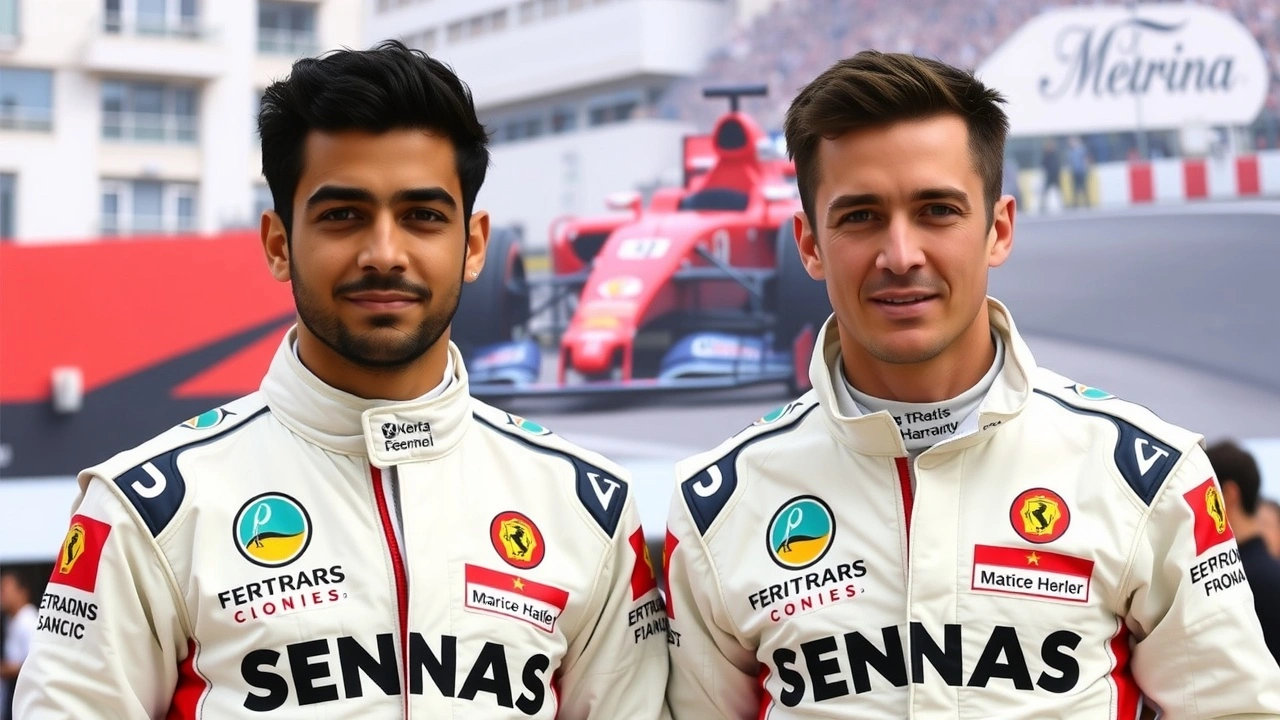 Hadjar et Gasly au Grand Prix de Monaco hommage à Senna