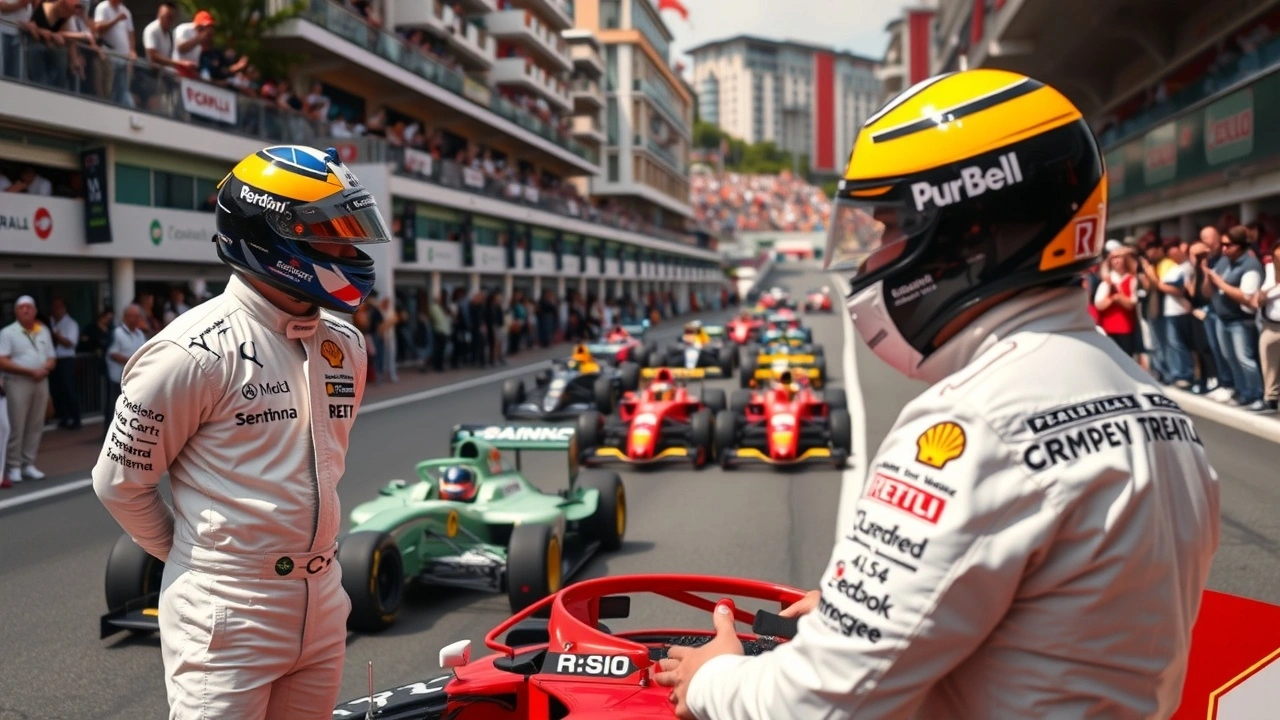 Pilotes francais rendant hommage a Ayrton Senna en 2025