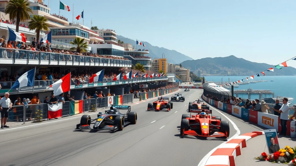 Hommages récents à Ayrton Senna au Grand Prix de Monaco 2025 avec des pilotes français en tête d'affiche