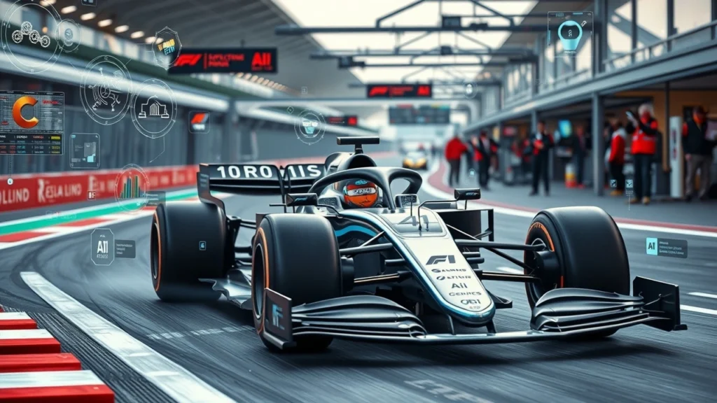 Impact de l'intelligence artificielle sur les strategies en Formule 1